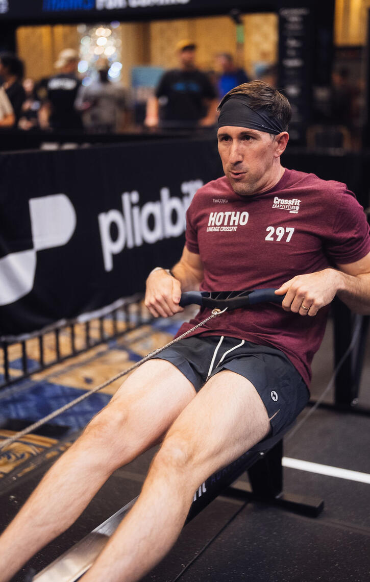 Mat Rowing at the 2025 Adaptive CrossFit Games Mat Rowing at the 2025 Adaptive CrossFit Games